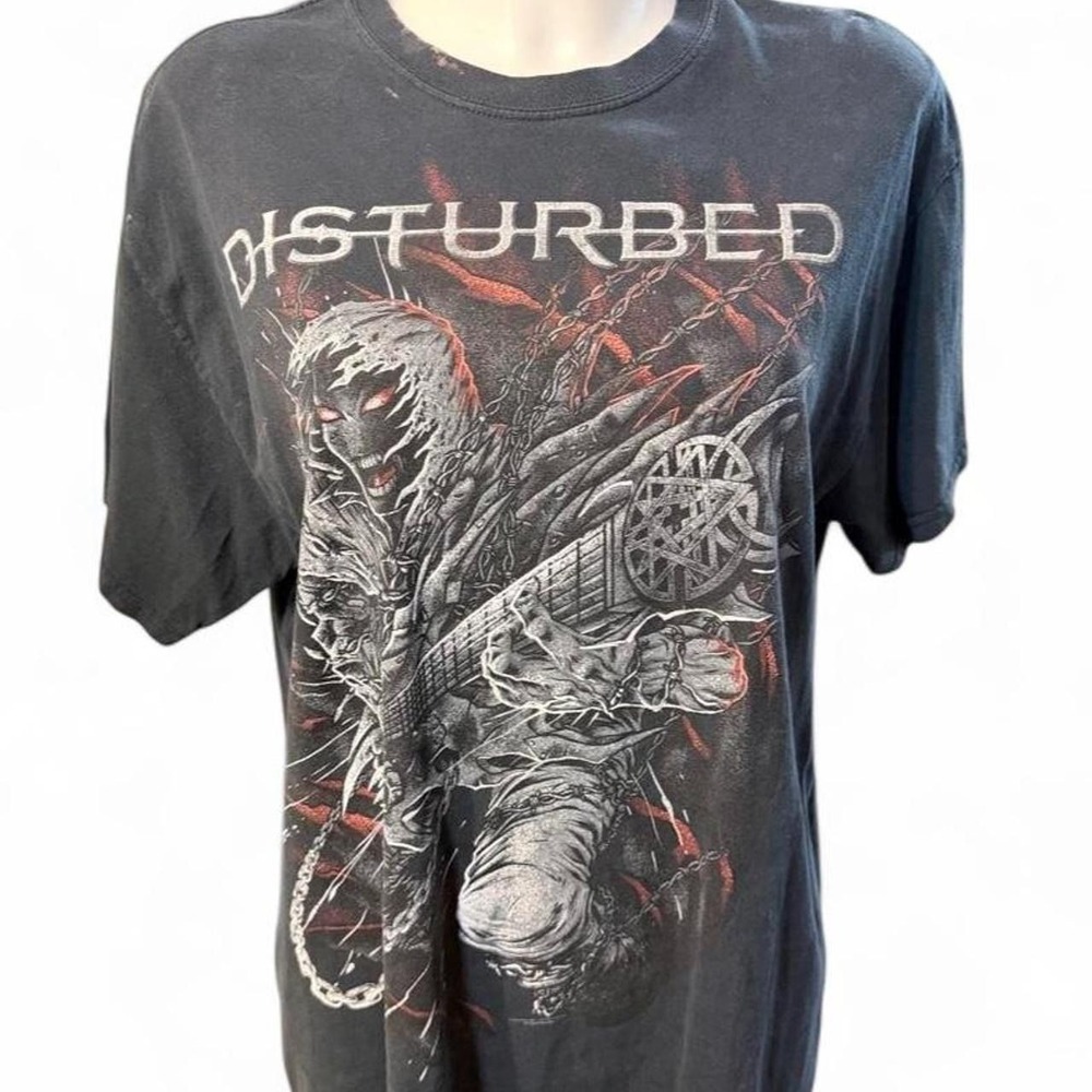 0064 Y2K Disturbed Graphic Tee